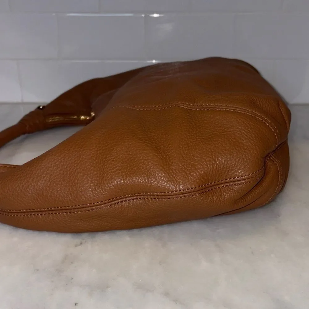 Michael Kors Bag Purse Handbag Pebbled Leather Hobo Large Shoulder Bag